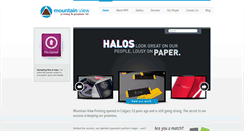 Desktop Screenshot of mvprinters.com