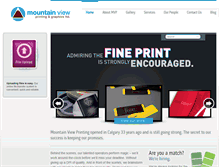 Tablet Screenshot of mvprinters.com
